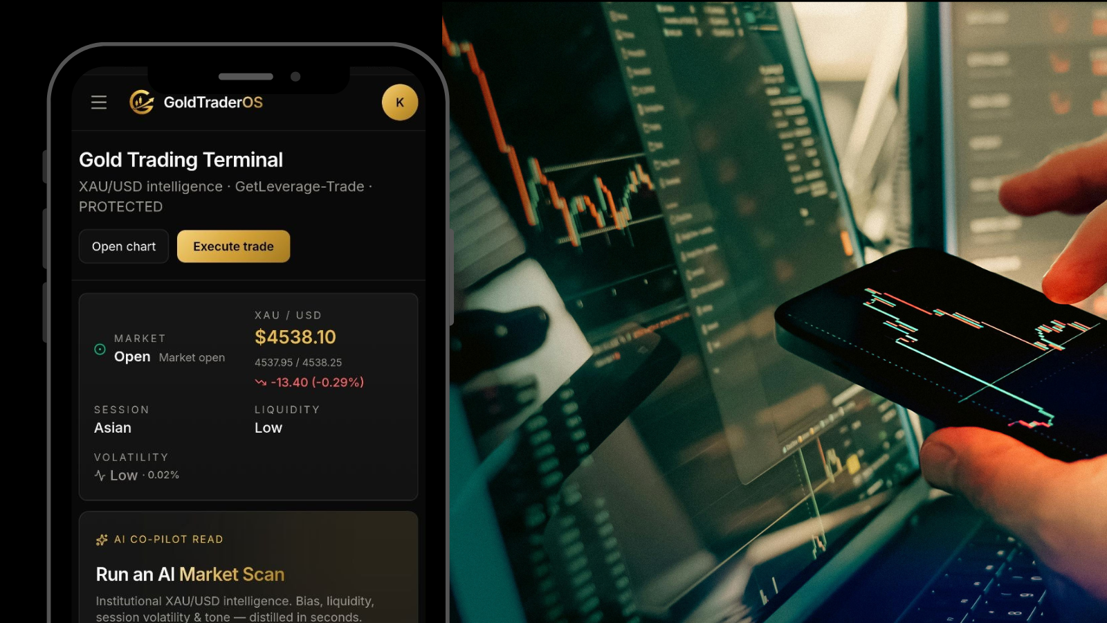 GoldTraderOS — AI decision support for XAU/USD traders